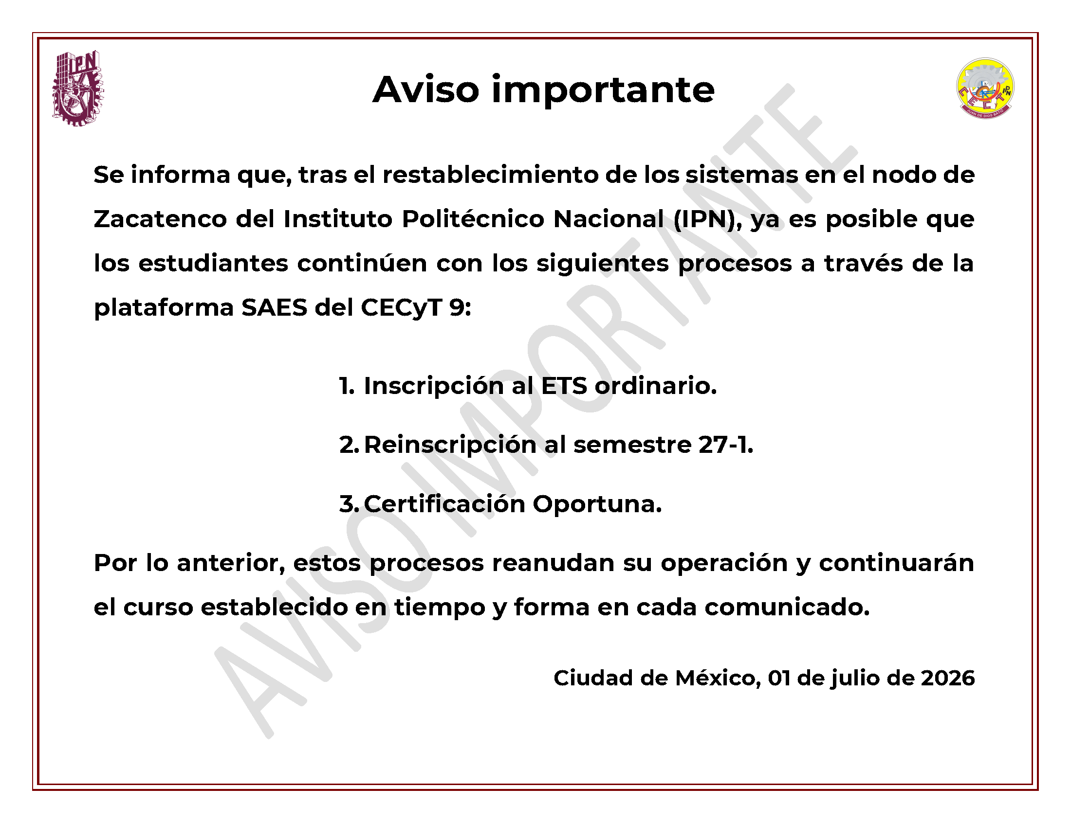 Aviso 01-07-26