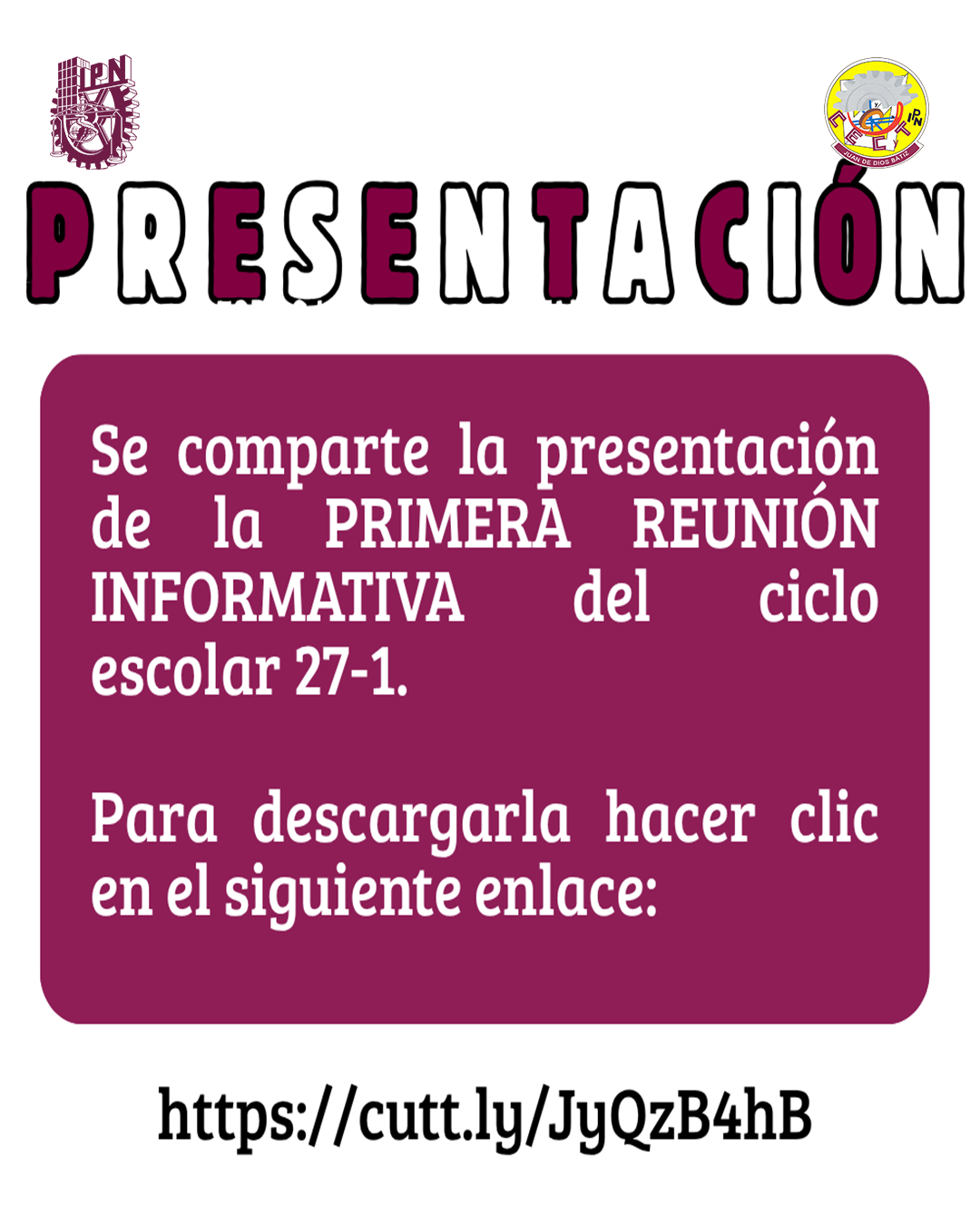 Junta informativa padres de familia 27-1