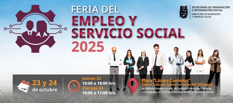 Feria del Empleo y Servicio Social